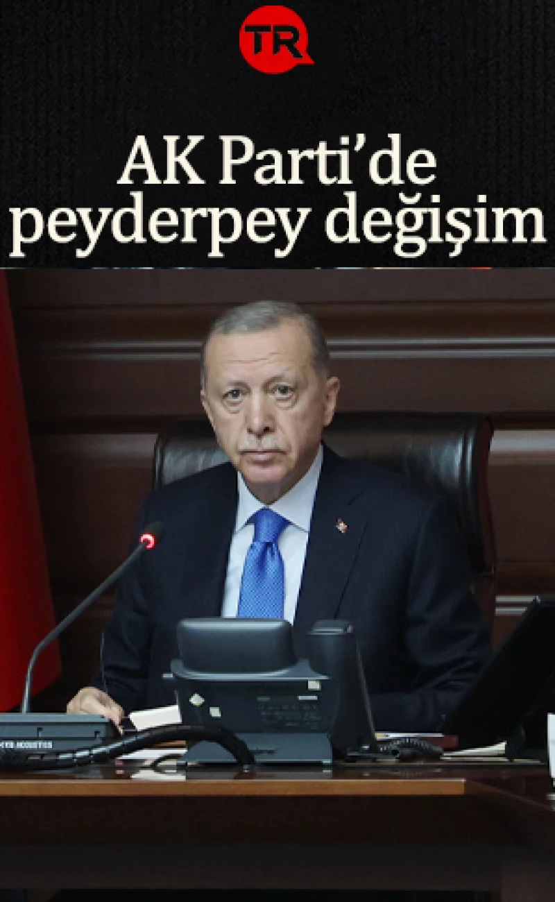 Cumhurbaşkanı Erdoğan'dan MYK toplantısında net mesaj: Değişimi peyderpey yapacağız
