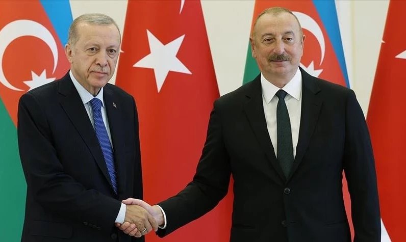 Son dakika... Cumhurbaşkanı Erdoğan, Azerbaycan Cumhurbaşkanı Aliyev ile görüştü