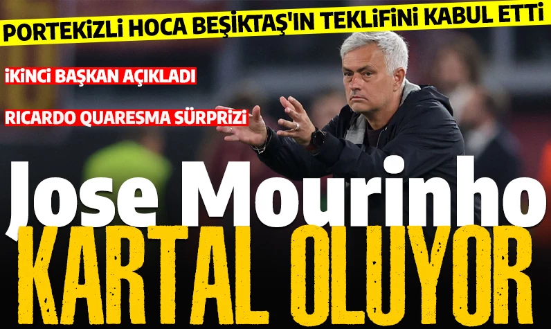 Son dakika... Beşiktaş'tan Fenerbahçe'ye müthiş gol: 'Jose Mourinho ile temasa geçtik'