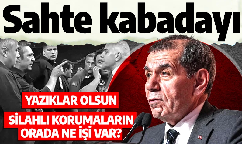Dursun Özbek Ali Koç'u yerden yere vurdu: Sahte kabadayı! Silahlı adamlarla orada ne işin var?