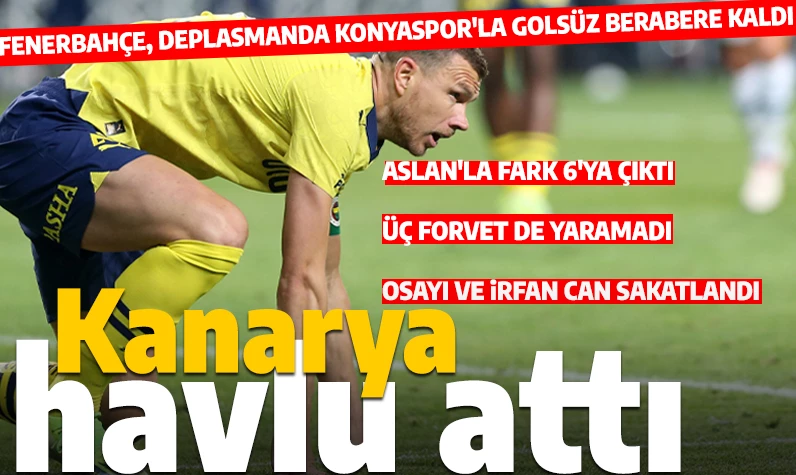 Son dakika... Fenerbahçe'den bir kritik puan kaybı daha: Galatasaray'la fark 6'ya çıktı