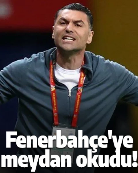 Burak Yılmaz, Fenerbahçe'ye meydan okudu!