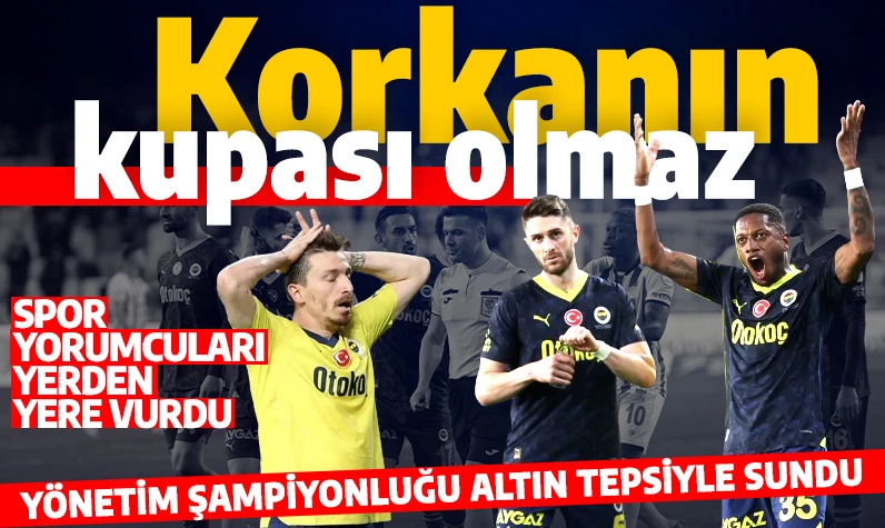 Fenerbahçe kendi ipini kendi çekti! Spor yorumcuları yerden yere vurdu: Konyaspor- Fenerbahçe maç değerlendirmesi...