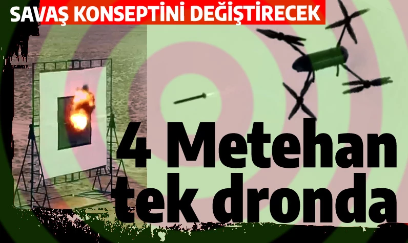 Gök Alp dronu METEHAN roketiyle 12'den vurdu: Kimse onu ele geçiremiyor
