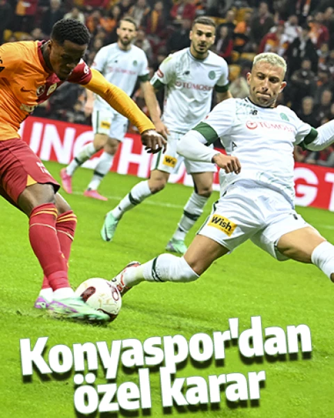 Konyaspor'dan Galatasaray maçı öncesi özel karar: İnancım korkumdan daha büyük
