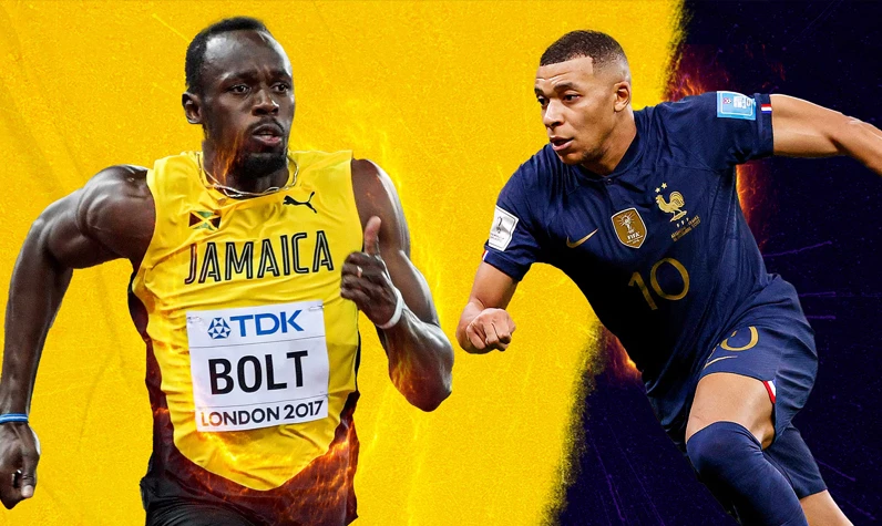 Bu yarış kaçmaz! Kylian Mbappe ile Usain Bolt kapışacak