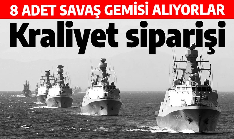 Kraliyet donanması MİLGEM'i herkese ilan etti: Türkiye'den 8 gemi alacaklar