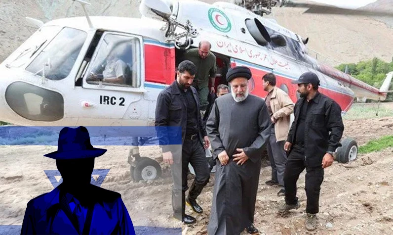 İran Cumhurbaşkanı Reisi'yi taşıyan helikopteri MOSSAD mı düşürdü? İsrailli sağcı gruptan çarpıcı paylaşım!