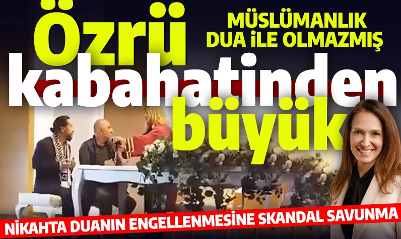 Nikahta dua edilmesine izin vermemişti! CHP'li Karşıyaka Belediye Başkanı'ndan skandal savunma!