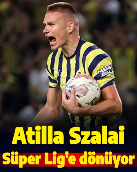 Fenerbahçe'nin eski futbolcu Atilla Szalai Süper Lig'e dönüyor! İşte adresi..