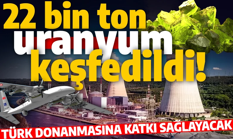 Bilim insanlarının uçağını düşürdüler fakat engelleyemediler: O bölgemizde bulunan uranyum rezervi Türk Donanmasına katkı sağlayacak!
