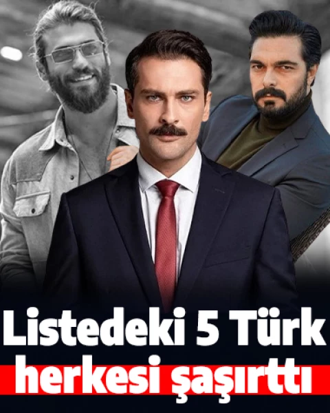 Listede 5 Türk herkesi şaşırttı! Dünya'nın en yakışıklı erkekleri listesi açıklandı!