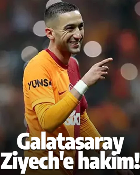 Ve artık Galatasaray Ziyech'e hakim!