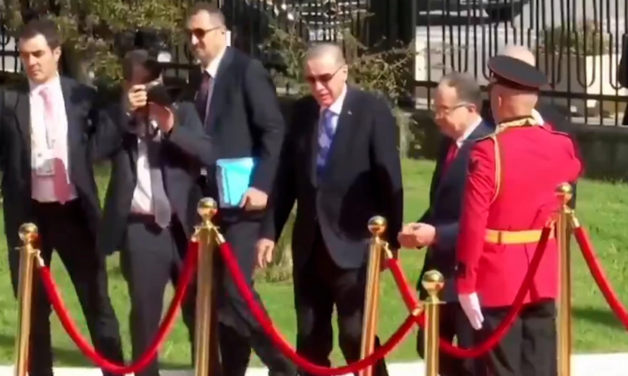 Cumhurbaşkanı Erdoğan Arnavutluk'ta