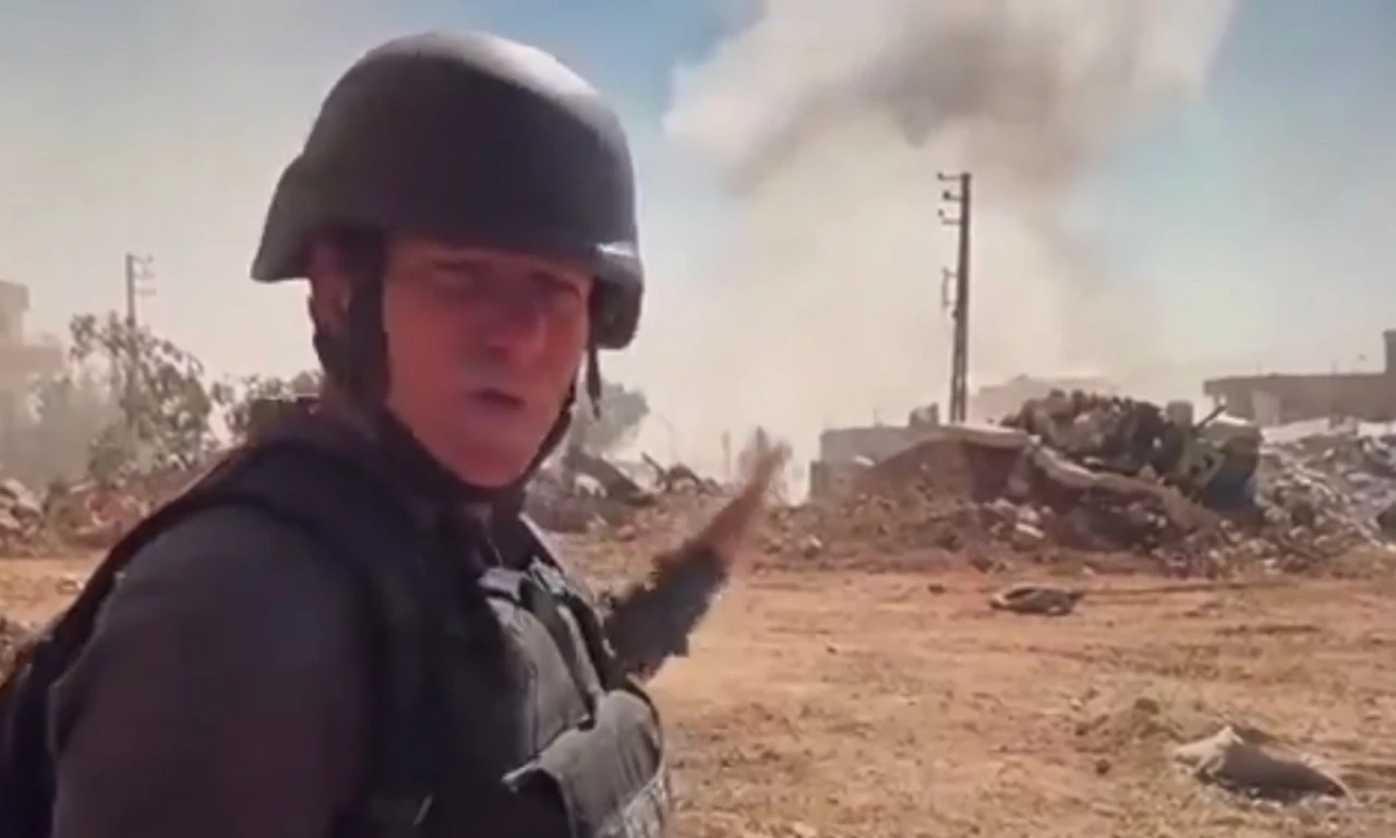 İsrailli gazeteci binayı havaya uçurdu