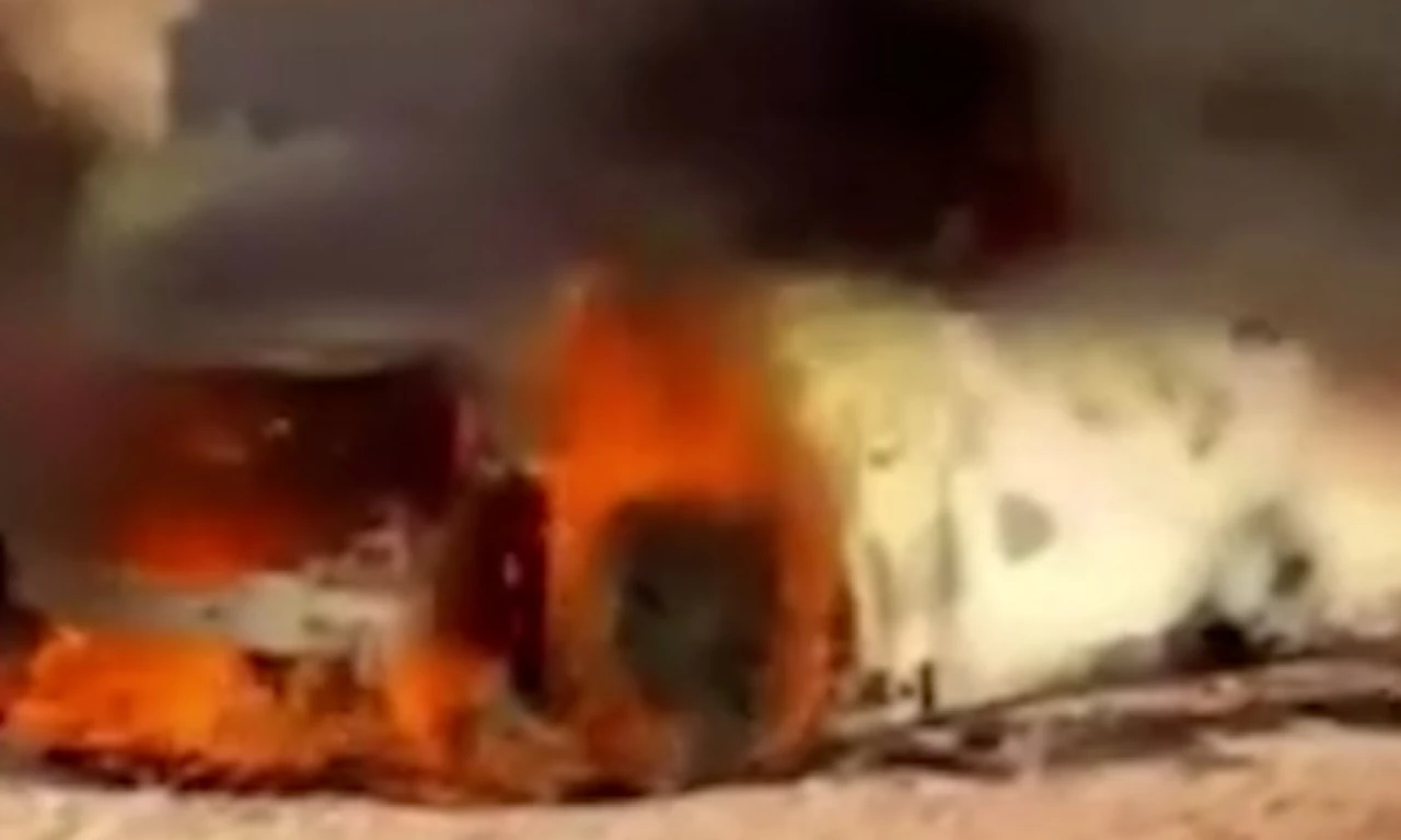 Togg bir anda alev aldı!