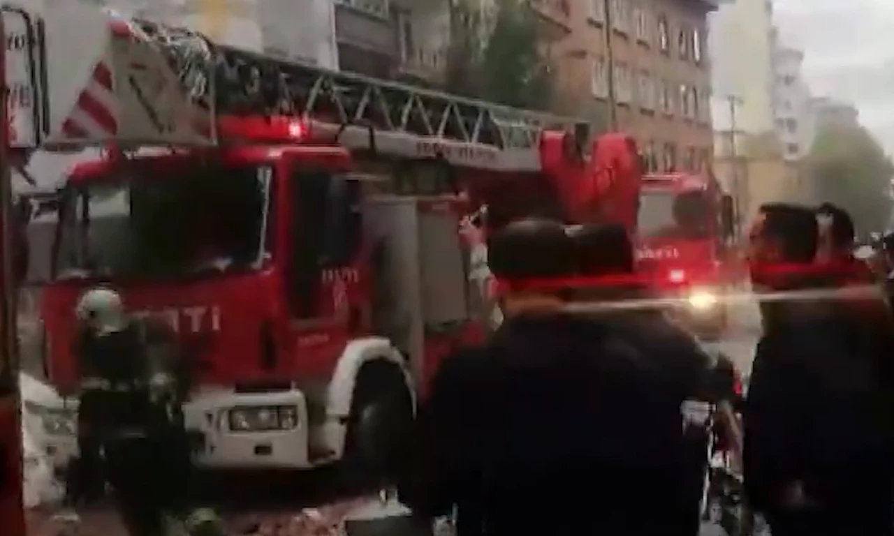 Çorum'da şiddetli patlama! Çok sayıda ekip bölgeye geldi