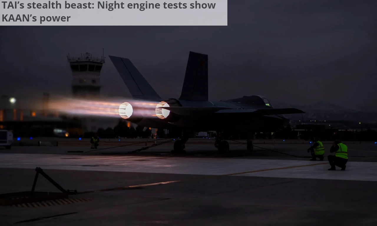 Türklerin gizli canavarı! KAAN'ın motor gücüne hayran kaldılar