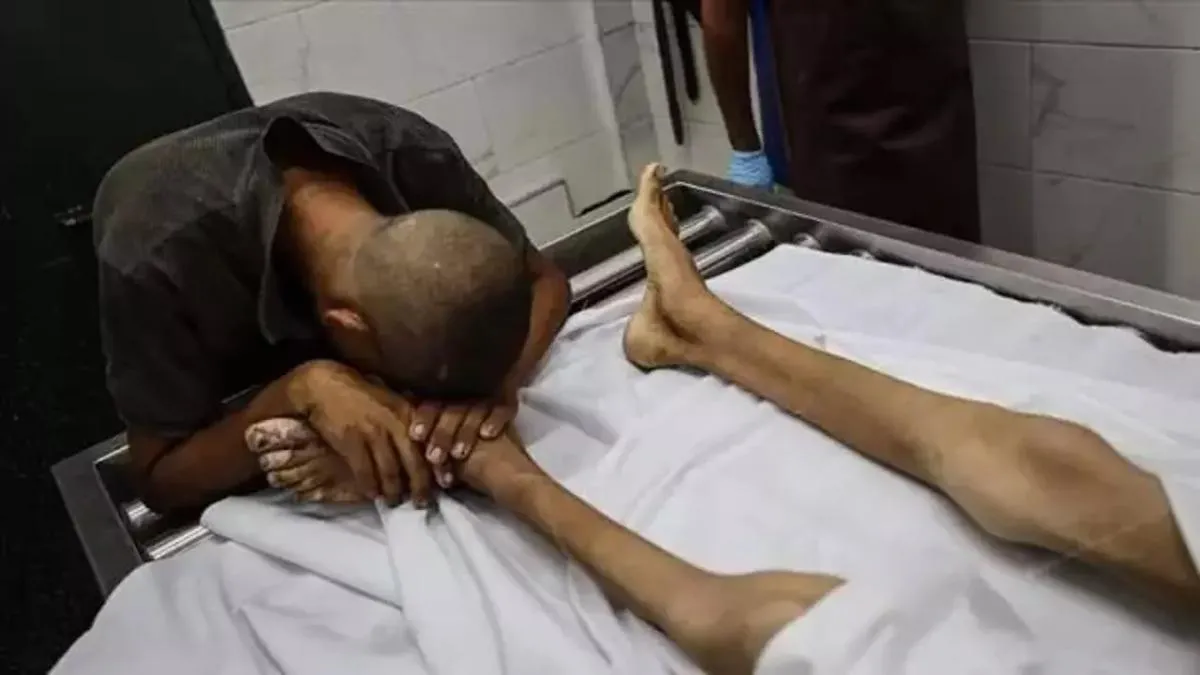 Gazze'de son 24 saatte 1'si çocuk 7 kişi daha açlıktan şehit oldu