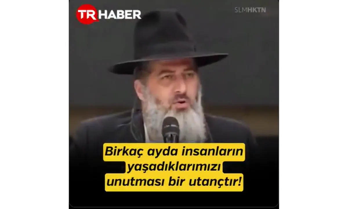 Siz insan değilsiniz! İsrailli Haham Ronen Shaulov'den vicdansız sözler: Tüm Gazze ve Gazze'deki her çocuk açlıktan ölmeli!