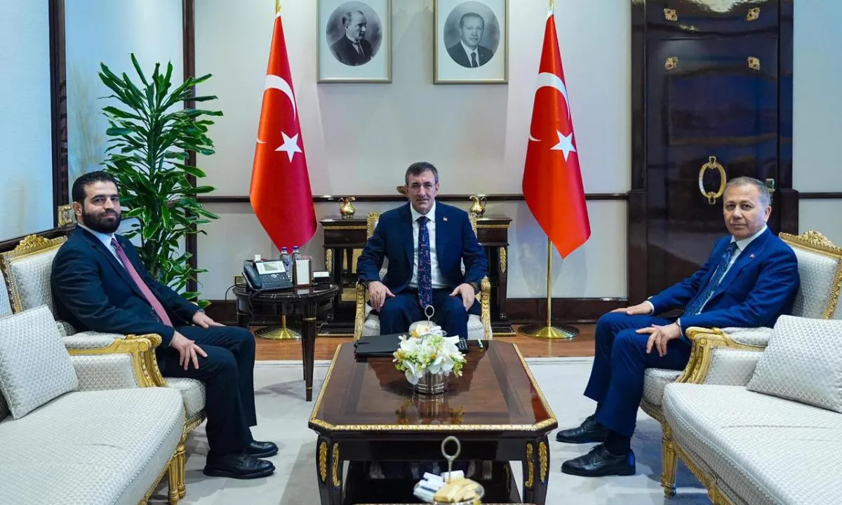 İçişleri Bakanı Ali Yerlikaya, Suriyeli mevkidaşı Enes Hattab ile görüştü!