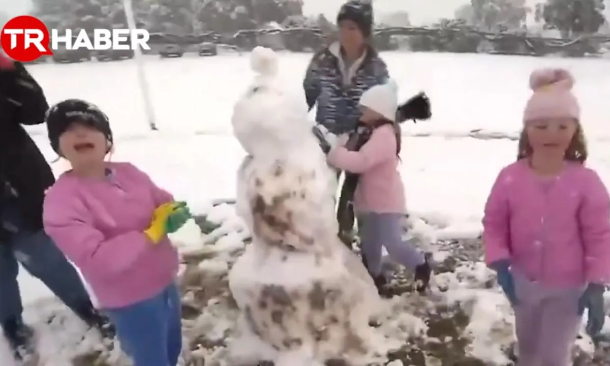  Kar yağmaya başladı! Hava durumunda ani değişim: Vatandaşlar şaşkın!