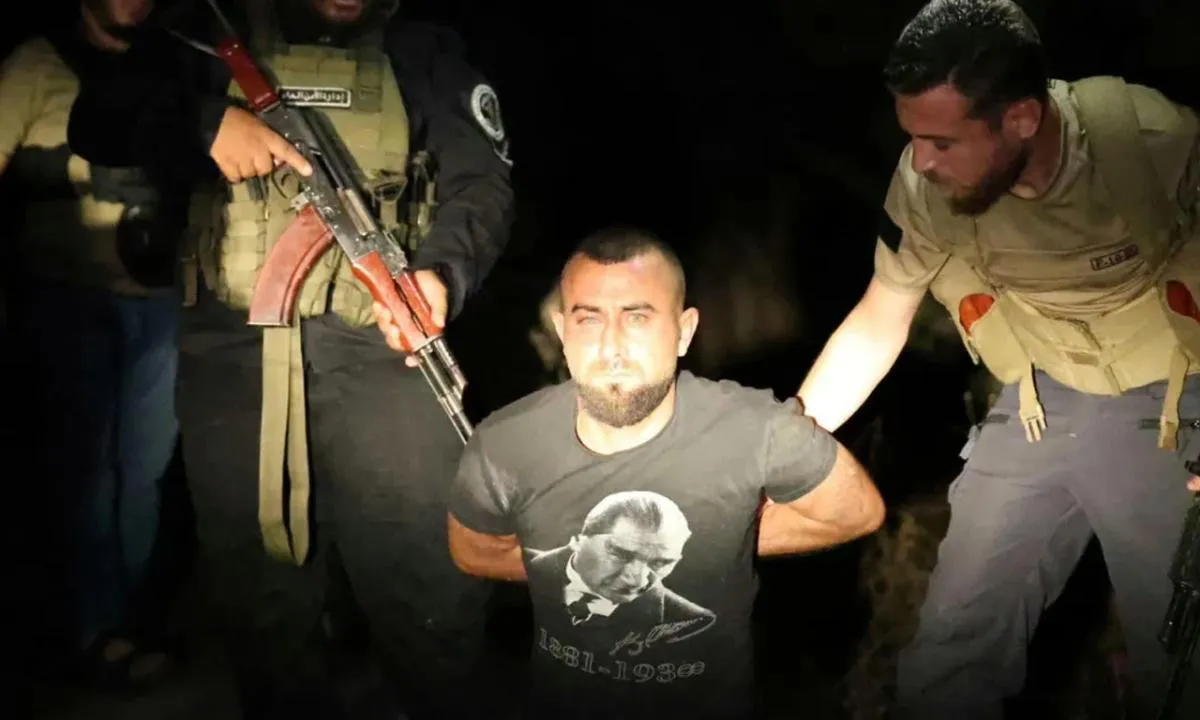 Teröristin üzerinden 