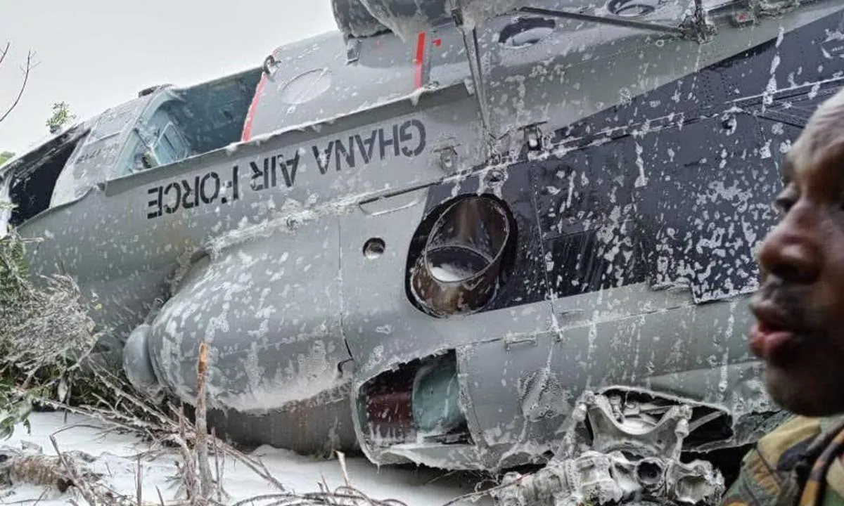 Askeri helikopter düştü! Ölü ve yaralılar var
