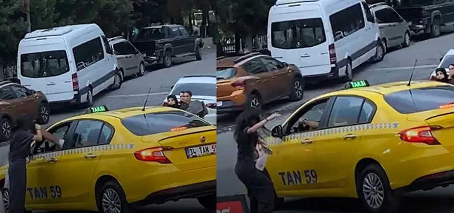 İstanbul'da taksici dehşeti: Genç kadını tek yumrukla bayılttı