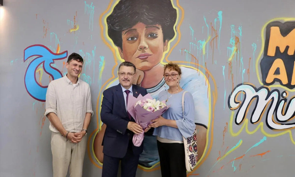 Trabzon Belediyesi'nden alkışlanacak hareket! Minguzzi ailesine sürpriz: Çocuk Trafik Eğitim Merkezi'ne adı verildi! 