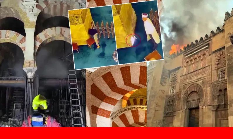 Önce Ayasofya'yı sonra Kurtuba Camii'ni yakmaya çalıştılar: Kundaklama için akıllarda tek bir olağan şüpheli var 