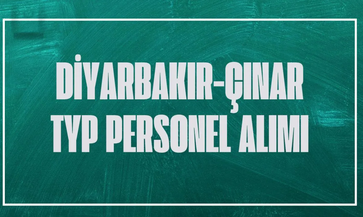 İŞKUR Diyarbakır Çınar TYP kura sonuçları isim listesi