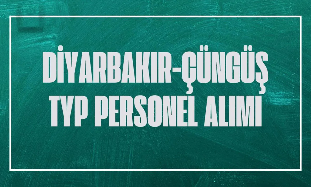 İŞKUR Diyarbakır Çüngüş TYP kura sonuçları isim listesi