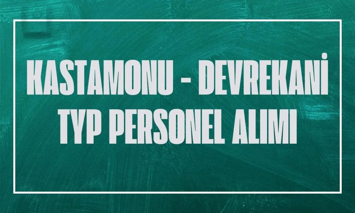 Kastamonu Devrekani TYP kura sonuçları isim listesi