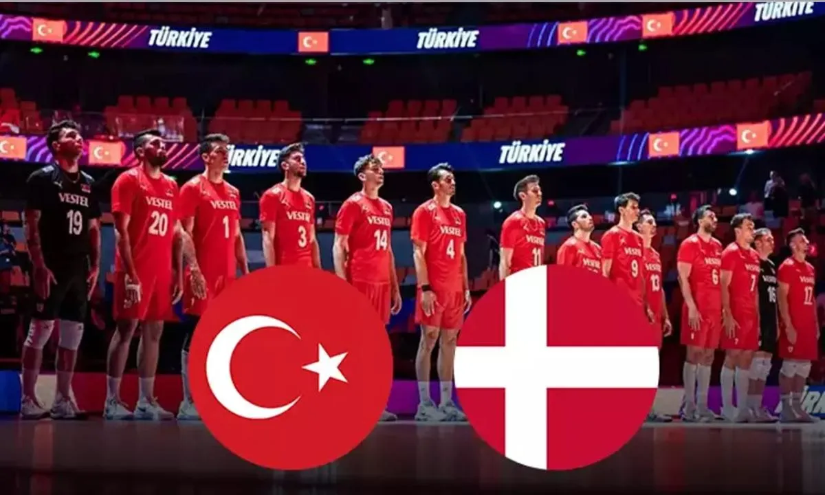 Türkiye Danimarka voleybol maçı saat kaçta, hangi kanalda? 