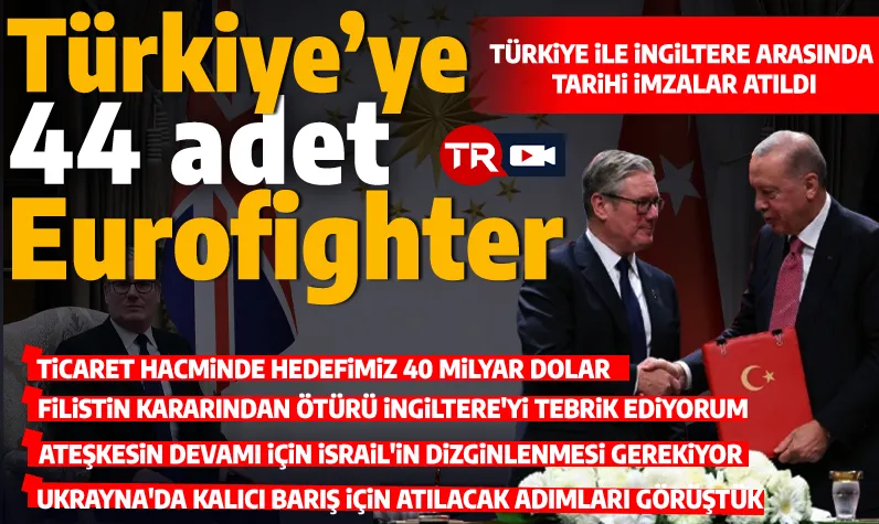 Son dakika... Türkiye 44 Eurofighter savaş uçağı alıyor