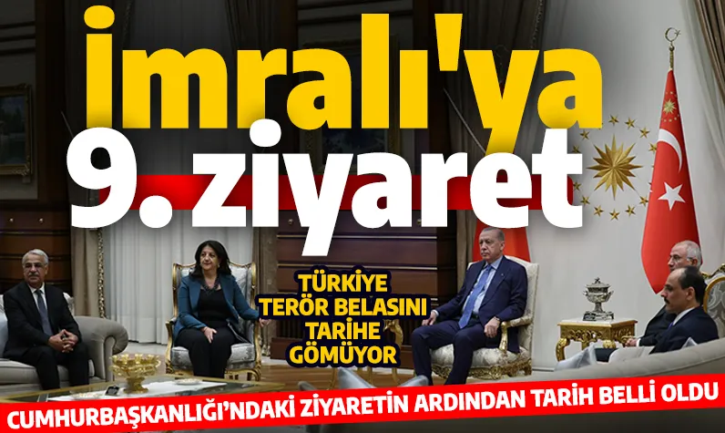 Türkiye terör belasını tarihe gömüyor! Tarih belli oldu: Külliye'deki kritik görüşme sonrası DEM Parti İmralı'ya gidiyor! 