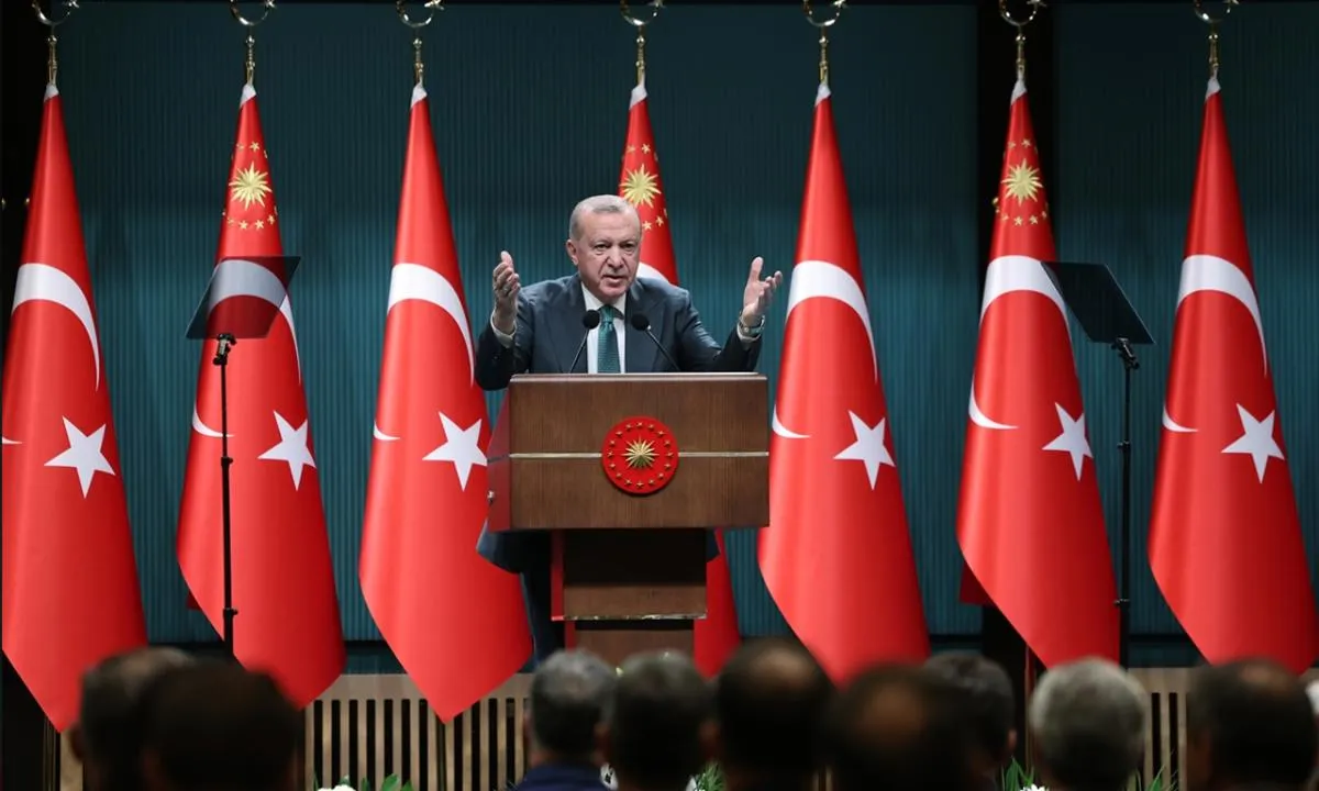 Son dakika: Cumhurbaşkanı Erdoğan: Parlak yarınlara yürüyeceğiz