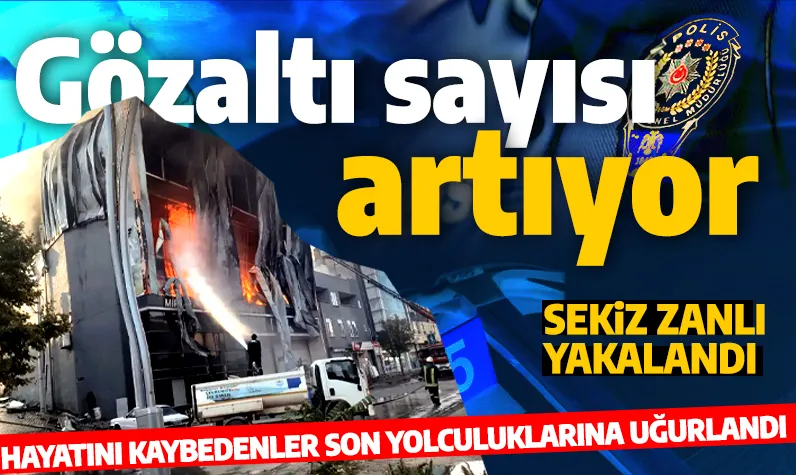 Son dakika... Dilovası’ndaki kozmetik fabrikası yangınında gözaltı sayısı 11’e yükseldi