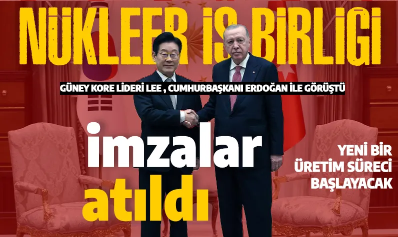 Güney Kore ile Nükleer iş birliği! Erdoğan: Nükleer Güç Santrali kurulumu görüşmeler sürüyor