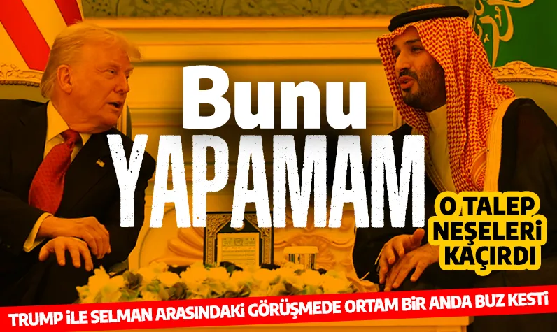 ABD basınında dikkat çekici detay: Trump ile Selman arasında gerginlik! Beyaz Saray bir anda buz kesti