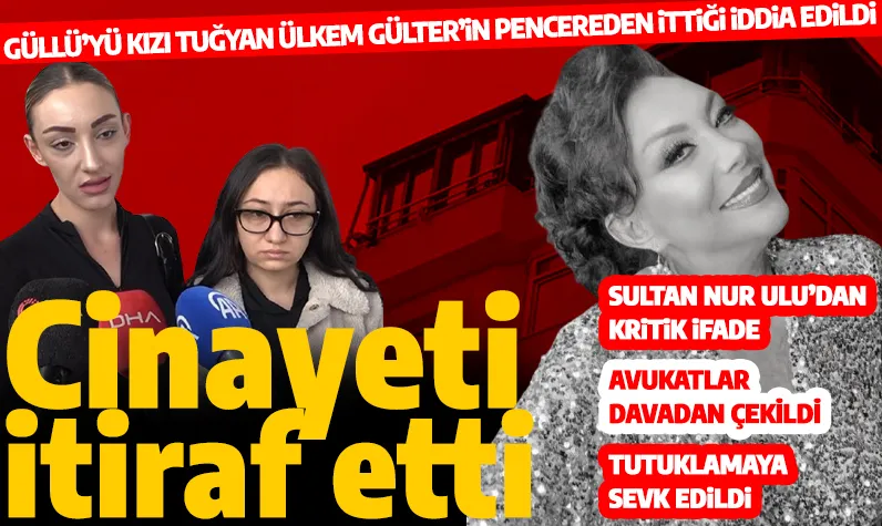 Son dakika... Güllü’nün kızı Tuğyan Ülkem Gülter, 'kasten öldürme' suçundan tutuklama talebiyle mahkemeye sevk edildi