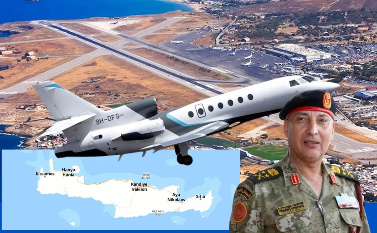 Ankara'da düşen Falcon-50 cumartesi günü Girit'teydi: Mısır-Malta-Libya-Türkiye hattında sabotaj şüphesi