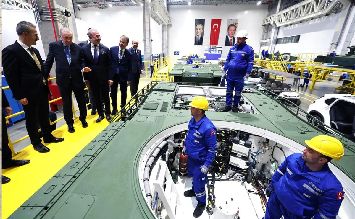 ALTAY tankı için kayar bilezik fabrikası Gaziantep'te kuruluyor: Kilogram değeri 15 bin dolara tırmanacak