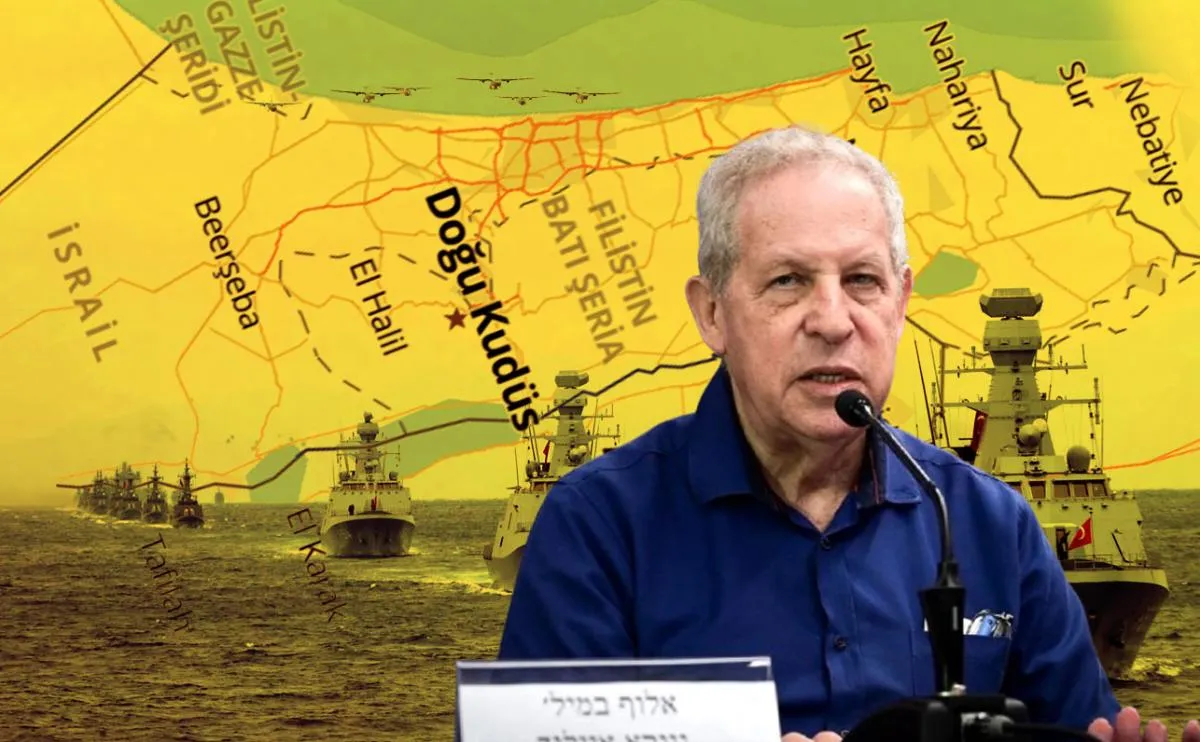 Yahudilere Misak-ı Millî'yi anlatan İsrailli general kendi hükümetini uyarıyor: Gazze ve Lübnan'ı bırakın, yeni cephemiz Türkler!  