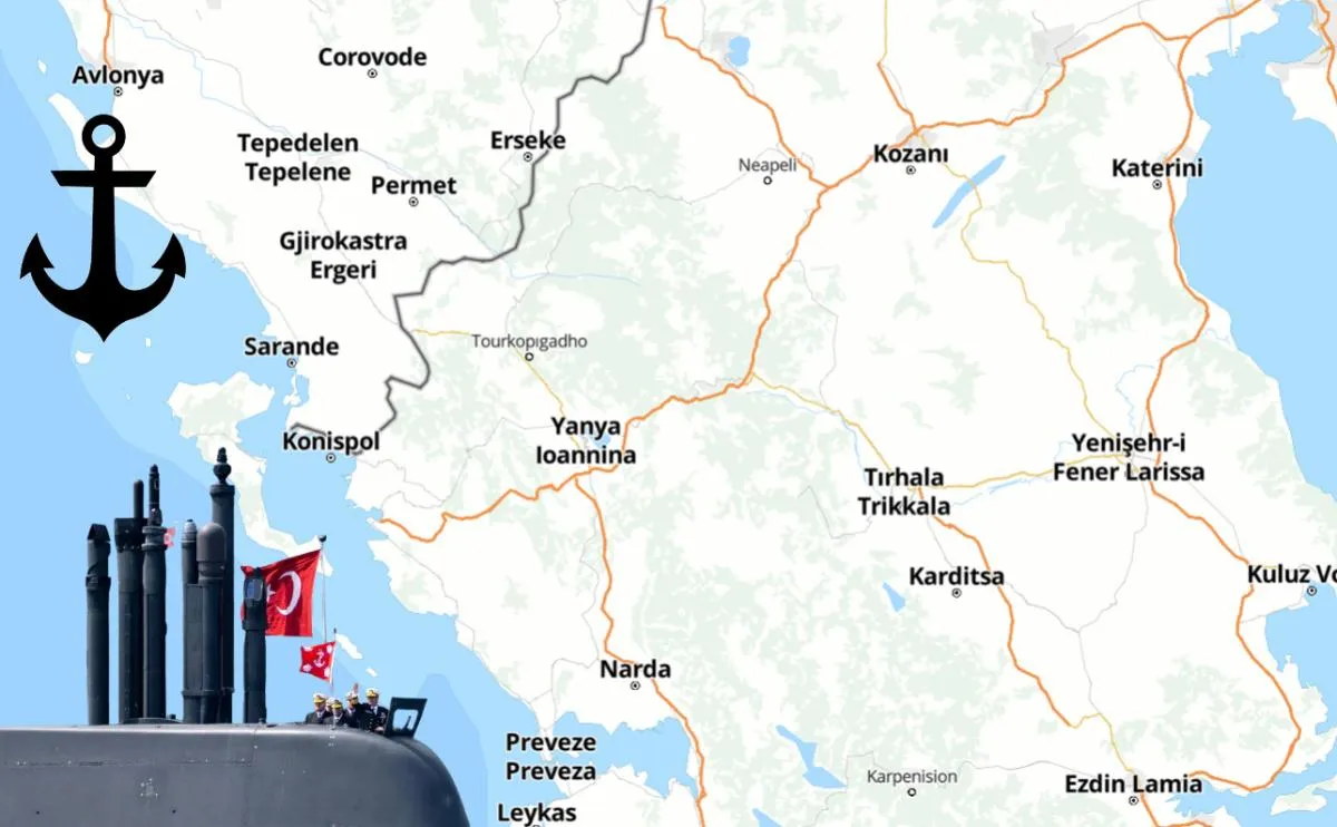 Türkler bizi İyon'dan kuşatıyor: Erdoğan Arnavutluk'a kalıcı olarak sızdı! FETÖ ve Yunan'ın Paşalimanı korkusu