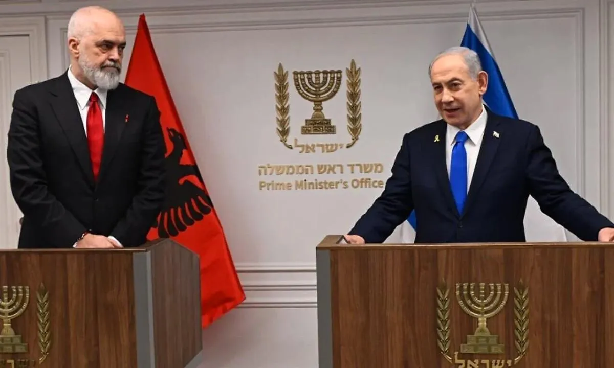 Arnavutluk Başbakanı Rama İsrail'de: Knesset'te konuştu Netanyahu'yu öve öve bitiremedi! Ağlama Duvarı'nı ziyaret edecek