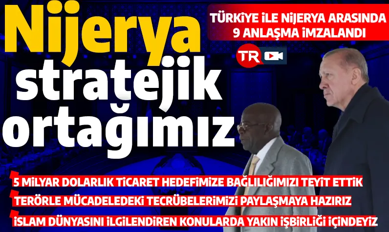 Son dakika... Nijerya Cumhurbaşkanı Tinubu Ankara'da: Cumhurbaşkanı Erdoğan, ortak basın toplantısında konuştu