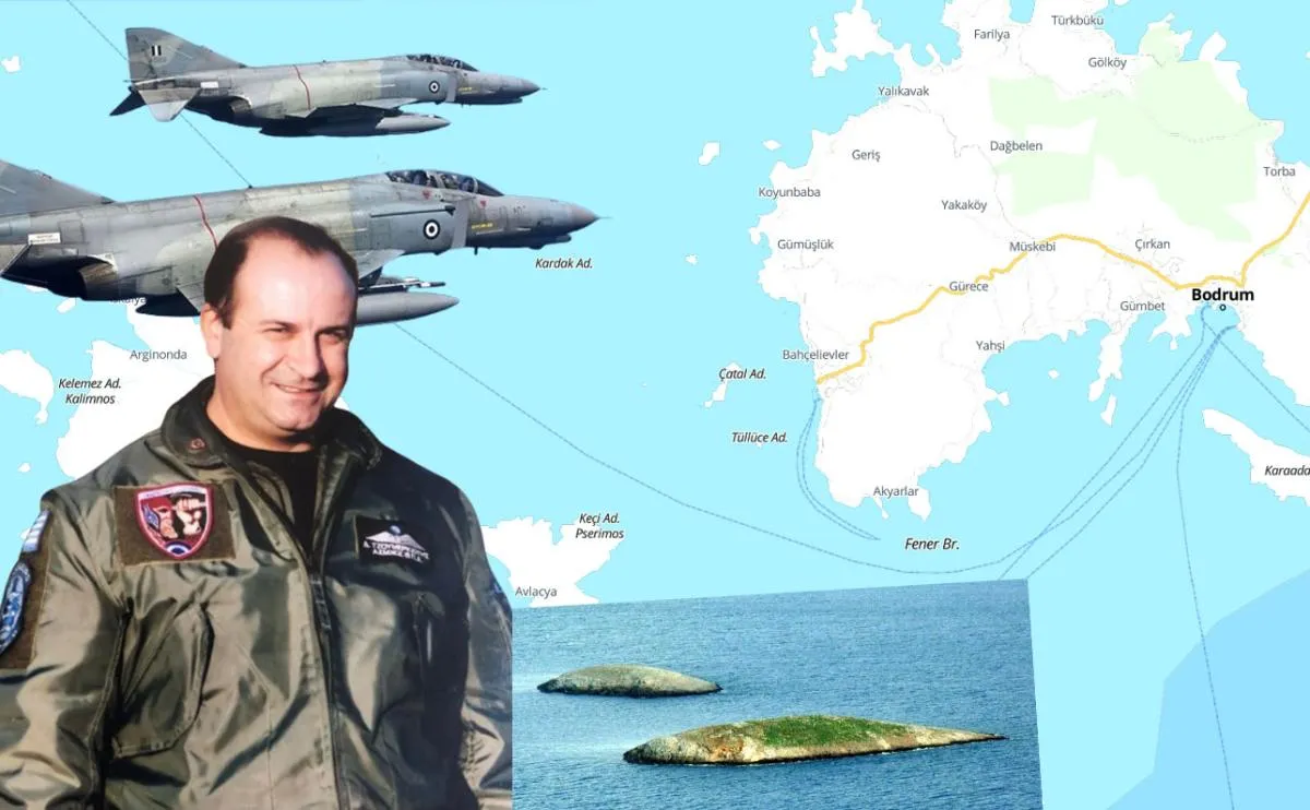 Yunan pilotun 30 yıl sonra Kardak itirafı: İzmir'i bombalamak için havalandık