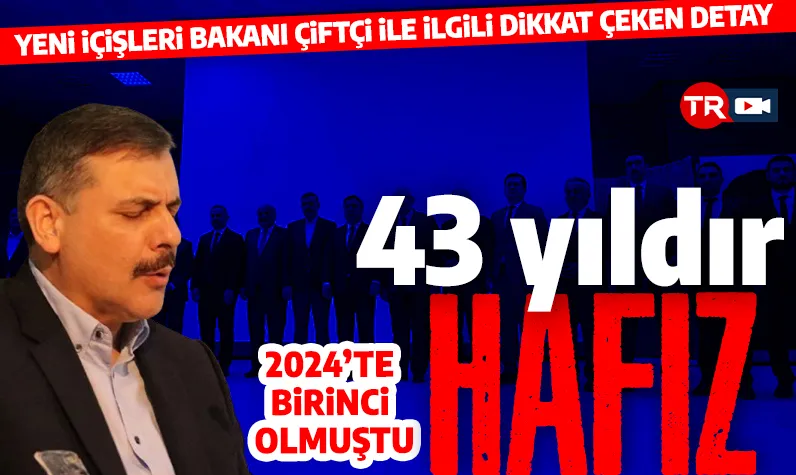 Yeni İçişleri Bakanı Mustafa Çiftçi hakkında dikkat çekici detay: Hafızlık yarışmasında birinci olmuştu 